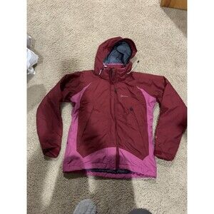 Women's Moonstone burgundy / pink snowboard / ski jacket M MEDIUM winter